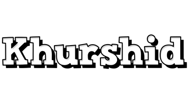 Khurshid snowing logo