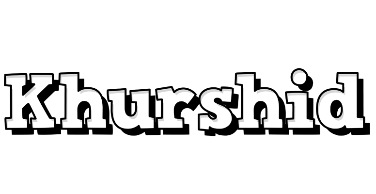 Khurshid snowing logo