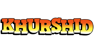 Khurshid sunset logo