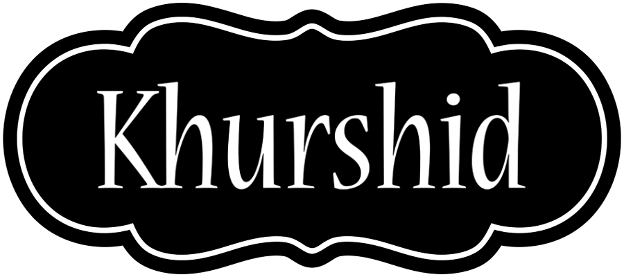 Khurshid welcome logo