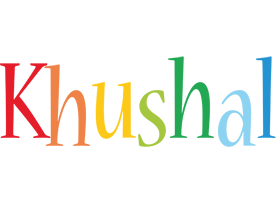 Khushal birthday logo