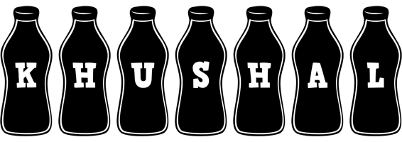 Khushal bottle logo