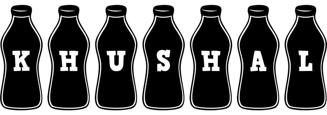 Khushal bottle logo