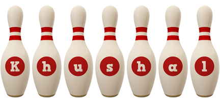 Khushal bowling-pin logo