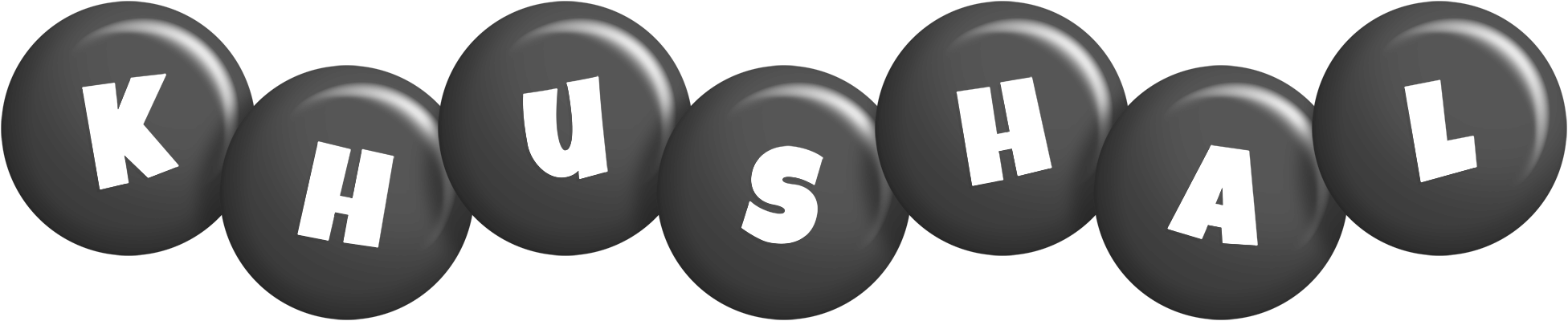 Khushal candy-black logo