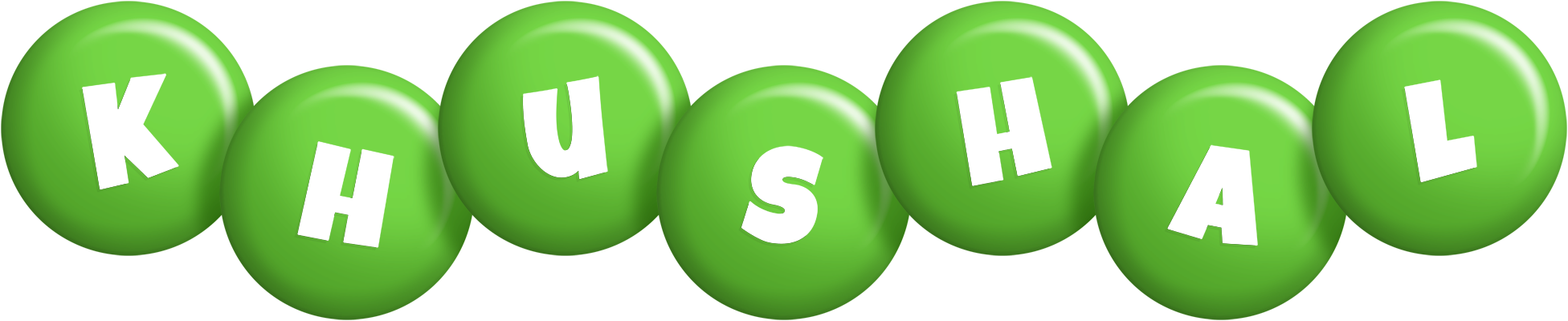 Khushal candy-green logo