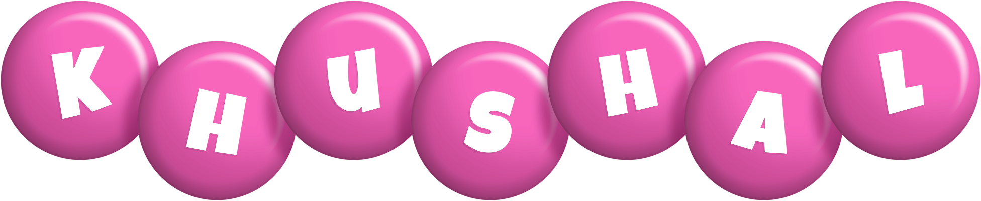 Khushal candy-pink logo
