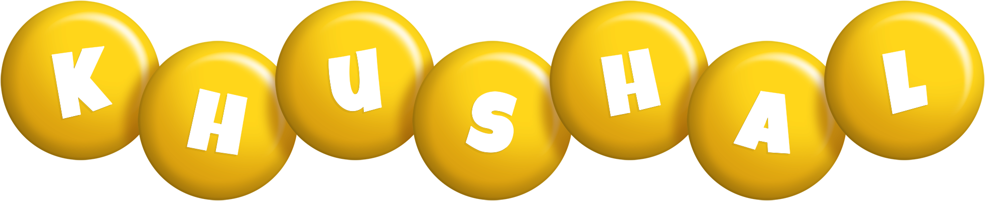 Khushal candy-yellow logo