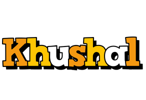 Khushal cartoon logo