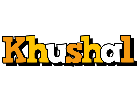 Khushal cartoon logo