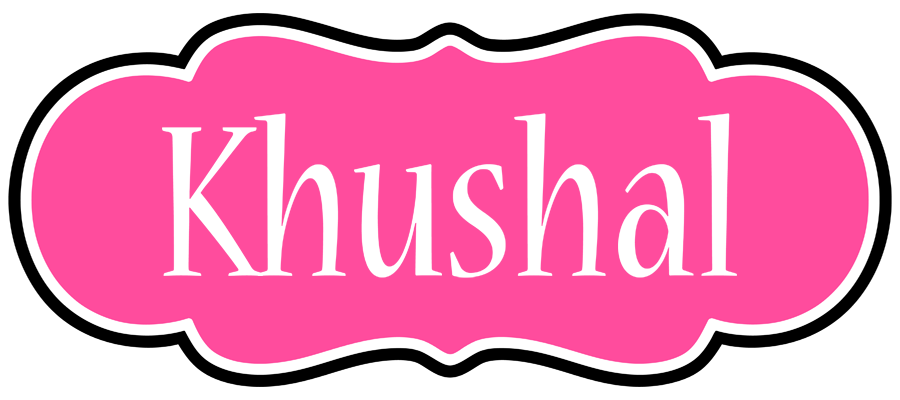 Khushal invitation logo