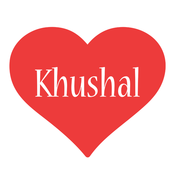 Khushal love logo