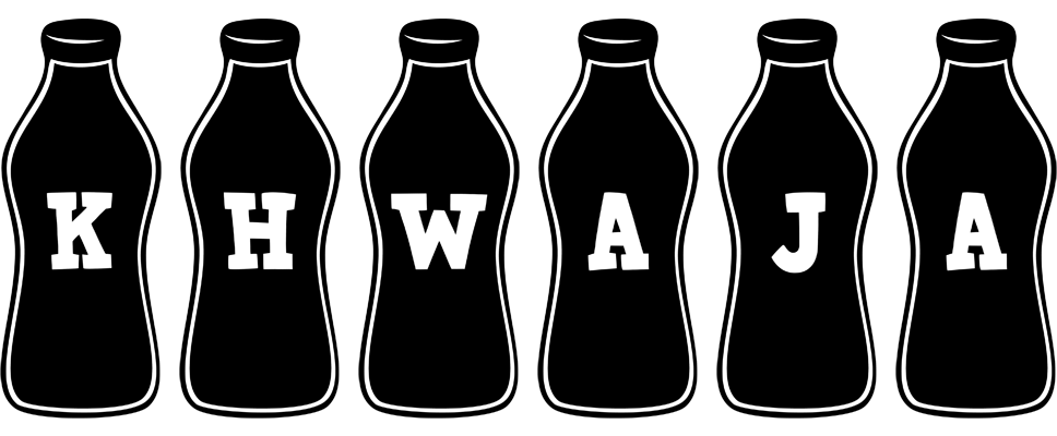 Khwaja bottle logo