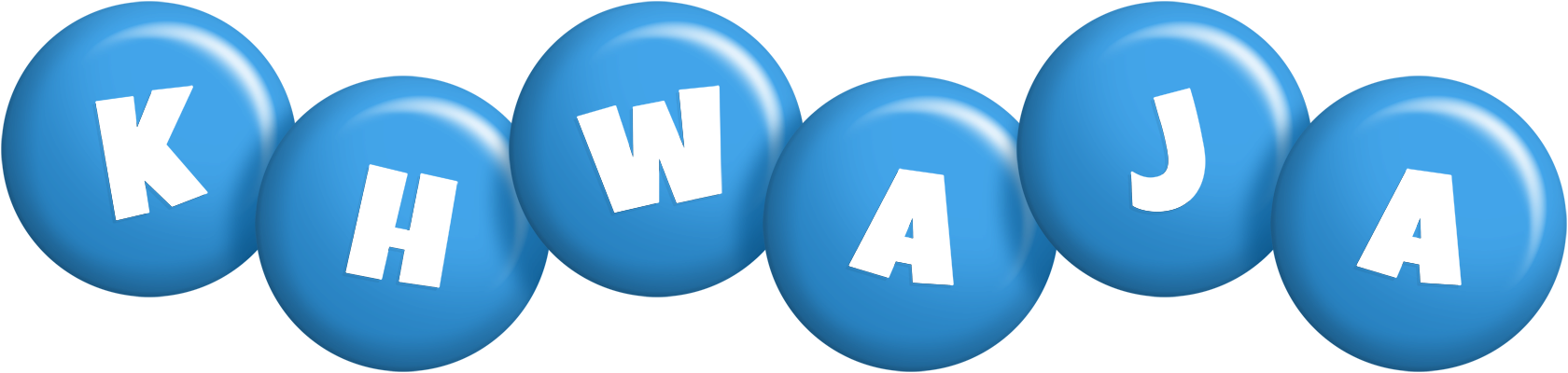 Khwaja candy-blue logo
