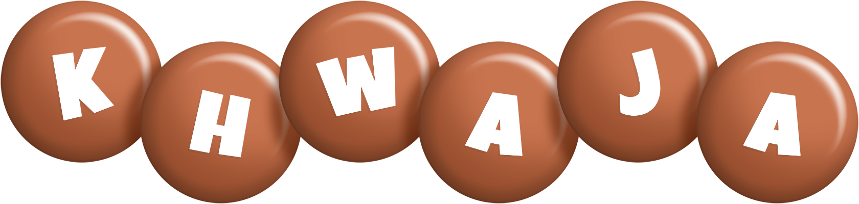 Khwaja candy-brown logo
