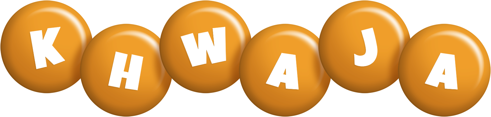 Khwaja candy-orange logo