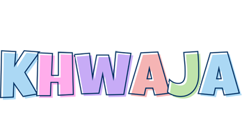 Khwaja pastel logo