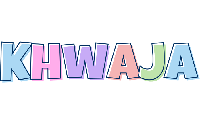 Khwaja pastel logo