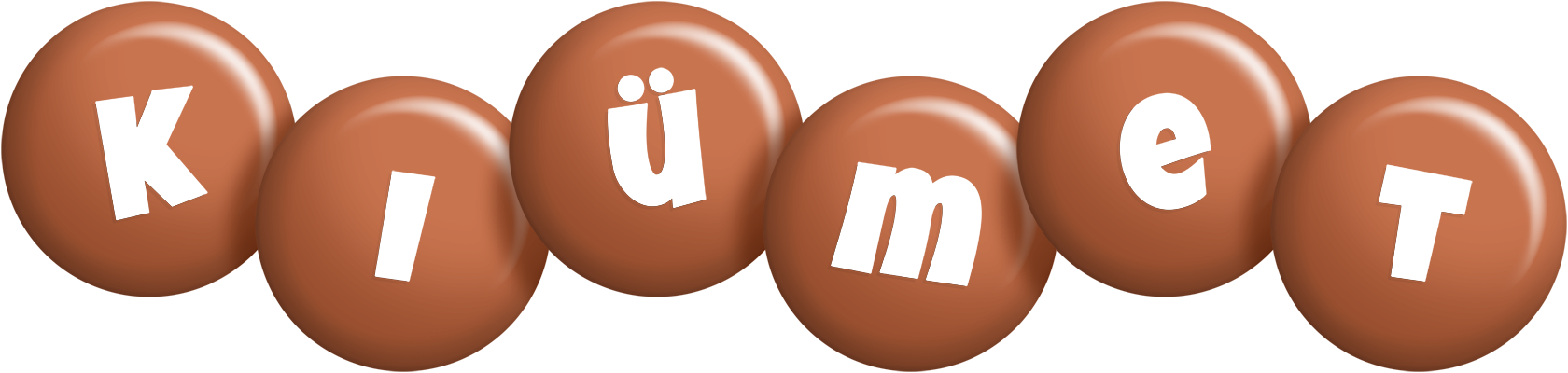 Kiümet candy-brown logo
