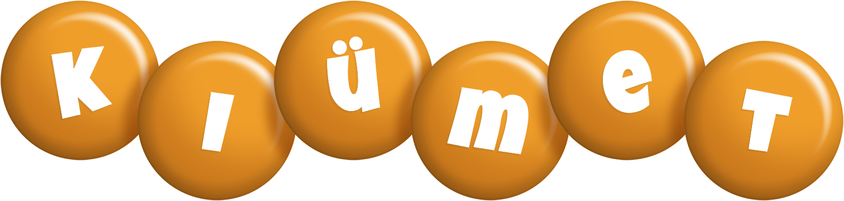 Kiümet candy-orange logo