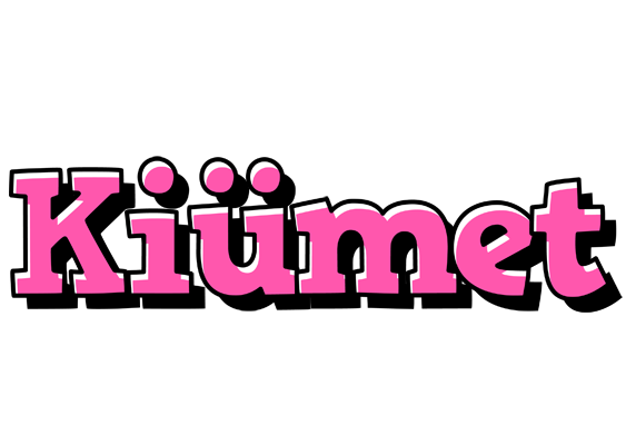 Kiümet girlish logo