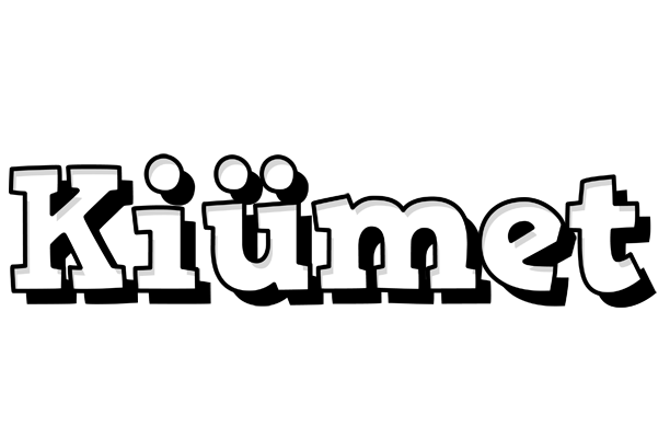 Kiümet snowing logo