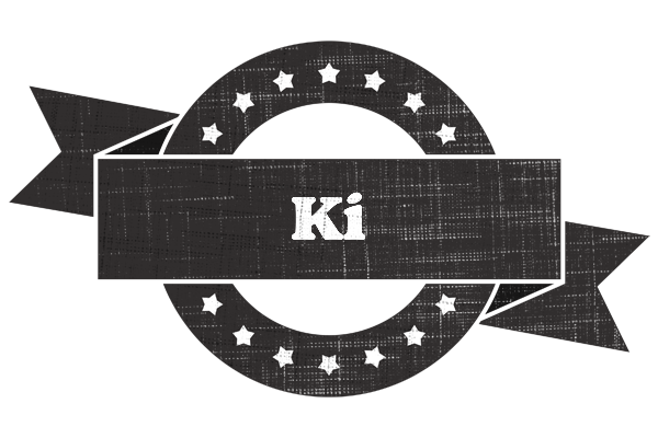 Ki grunge logo