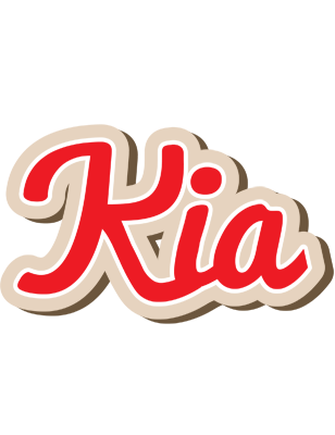 Kia chocolate logo