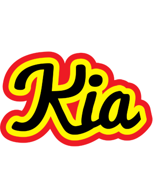 Kia flaming logo