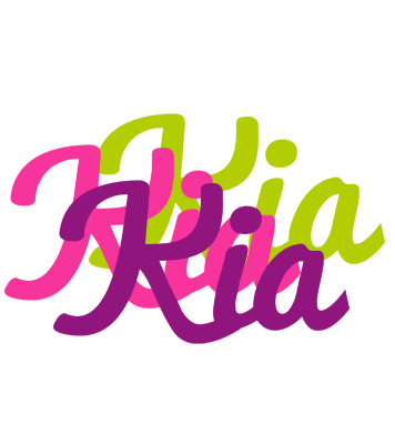 Kia flowers logo