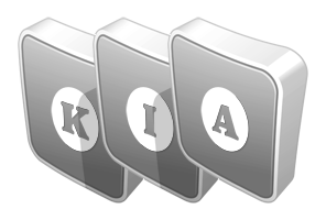 Kia silver logo