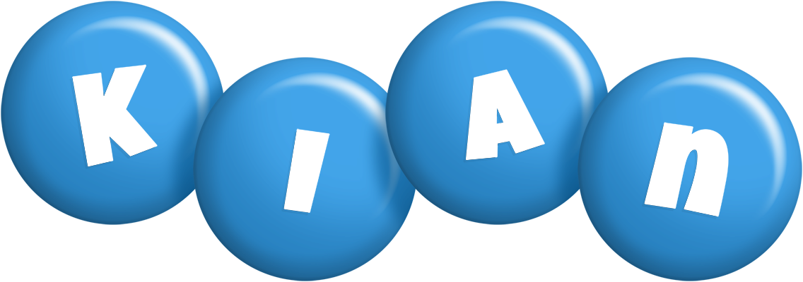 Kian candy-blue logo