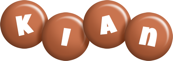 Kian candy-brown logo