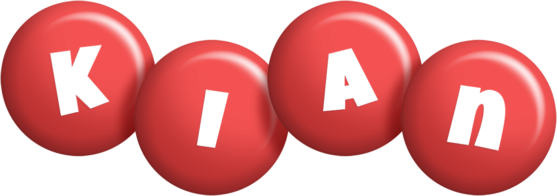Kian candy-red logo