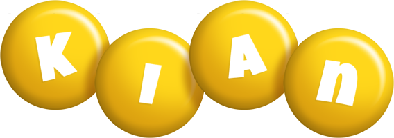 Kian candy-yellow logo
