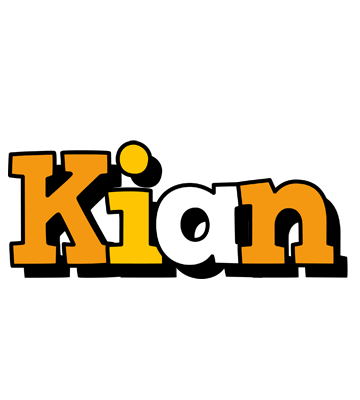 Kian cartoon logo