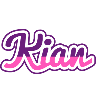 Kian cheerful logo