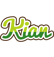 Kian golfing logo