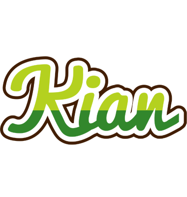Kian golfing logo