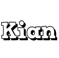Kian snowing logo