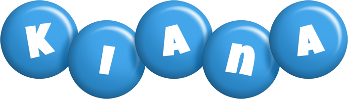 Kiana candy-blue logo