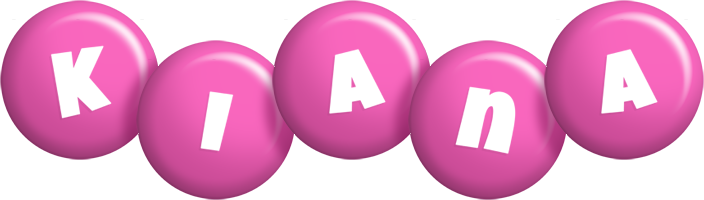 Kiana candy-pink logo