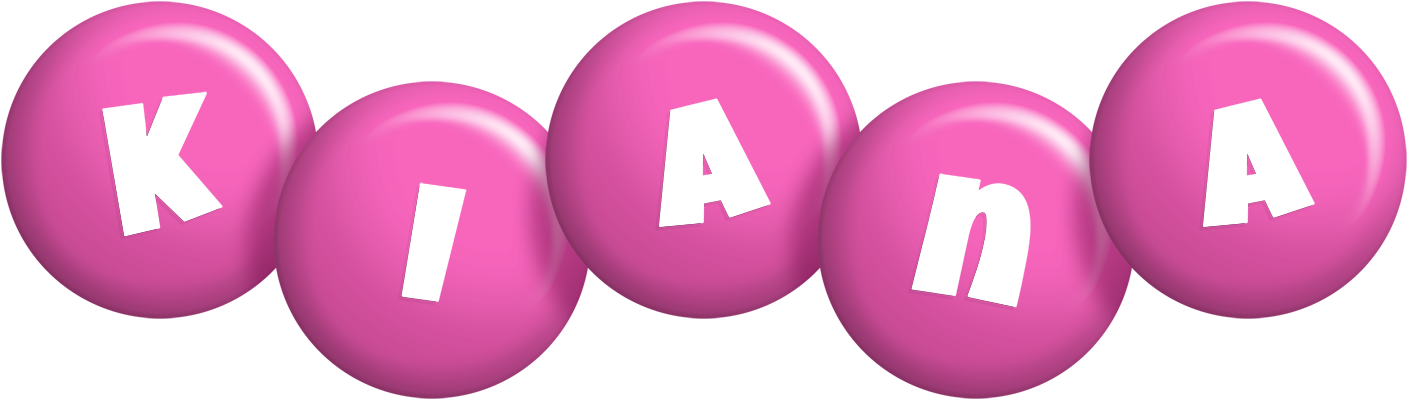 Kiana candy-pink logo