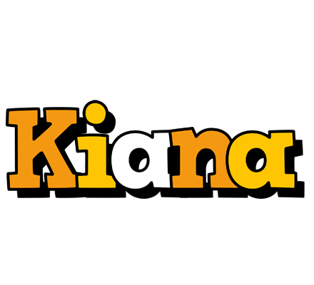 Kiana cartoon logo