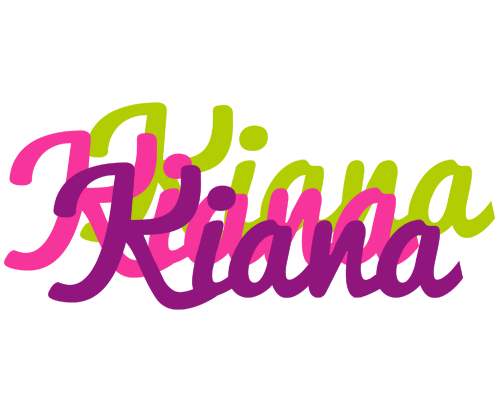 Kiana flowers logo