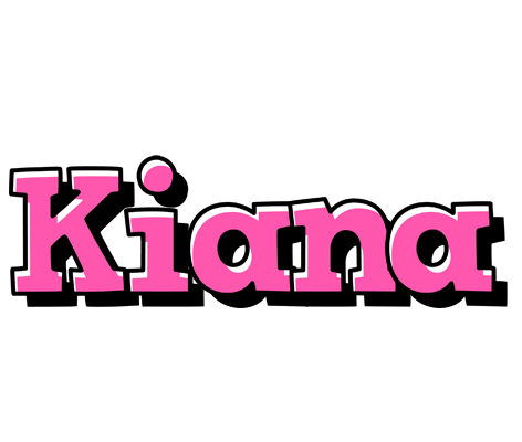 Kiana girlish logo