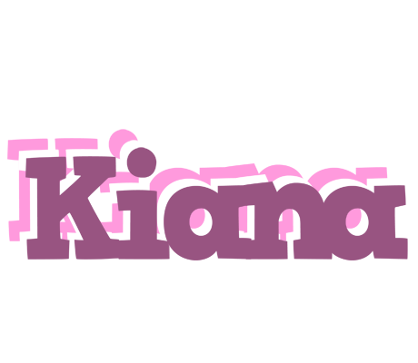 Kiana relaxing logo
