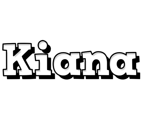 Kiana snowing logo