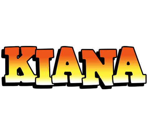Kiana sunset logo