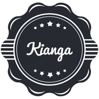 Kianga badge logo